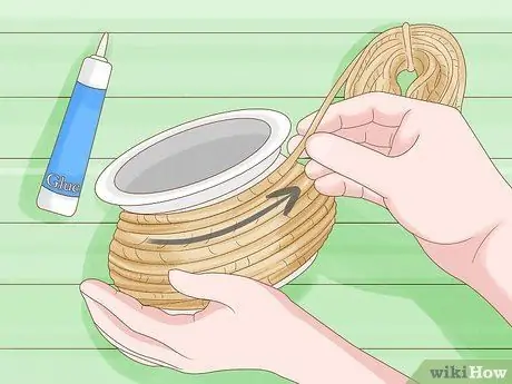 Украсить горшки для суккулентов Шаг 8