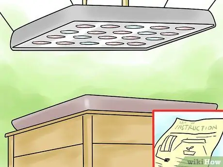 Выращивайте овощи с помощью ламп для выращивания, шаг 3