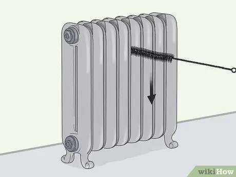 Очистите новый радиатор Шаг 10