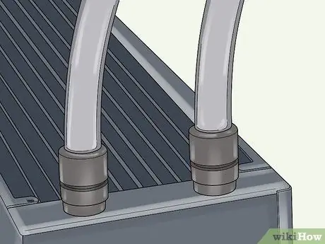 Очистите новый радиатор, шаг 3