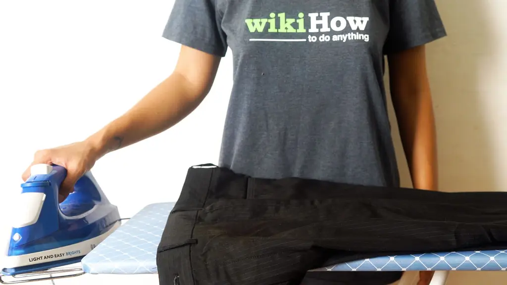 Как гладить штаны: 11 шагов (с иллюстрациями)