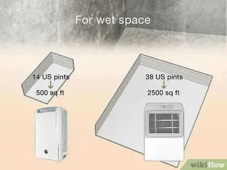 Выберите размер осушителя. Шаг 8