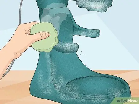 Очистка миксера Kitchenaid, шаг 2