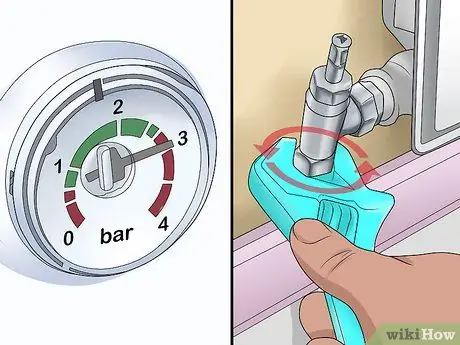 Повторное давление в котле Шаг 8