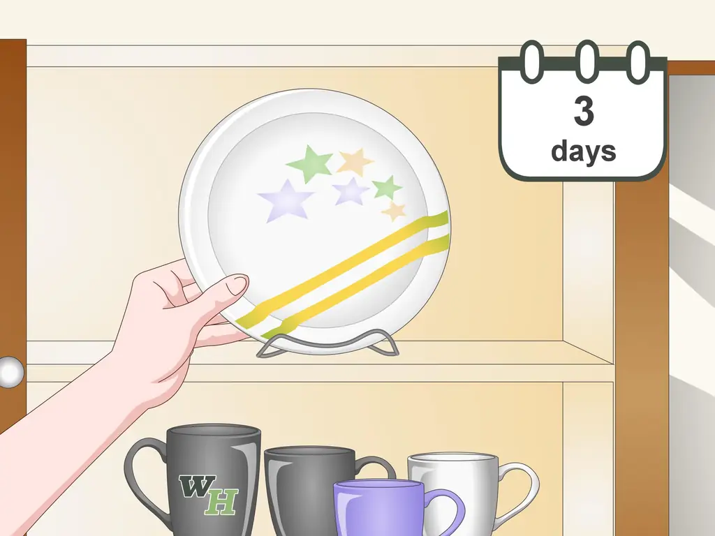 Простые способы покраски керамических пластин (с рисунками)