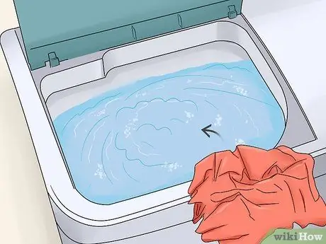 Работа в полуавтоматической стиральной машине Шаг 7