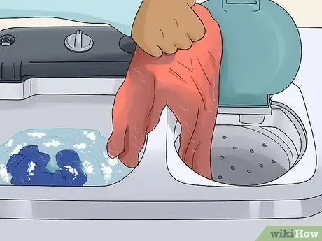 Работа в полуавтоматической стиральной машине Шаг 9