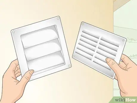 Закройте вентиляционное отверстие сушилки Шаг 1