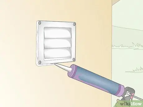 Закройте вентиляционное отверстие сушилки Шаг 4