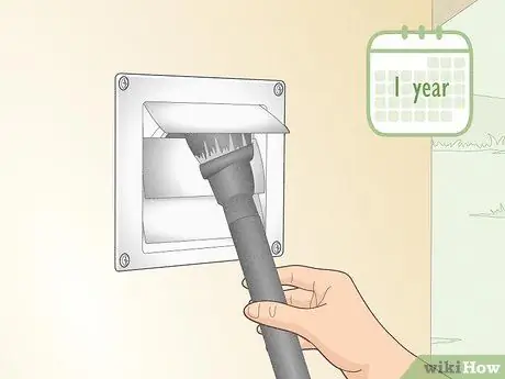 Закройте вентиляционное отверстие сушилки Шаг 5