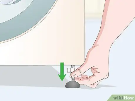 Выровняйте стиральную машину Шаг 8