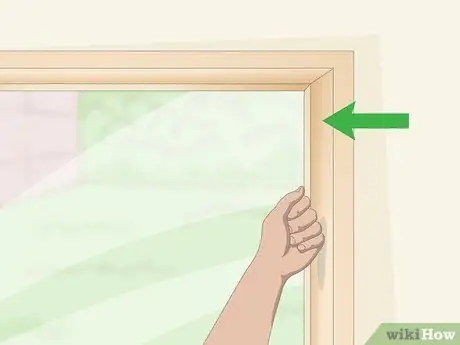 Повесьте римские шторы, шаг 1