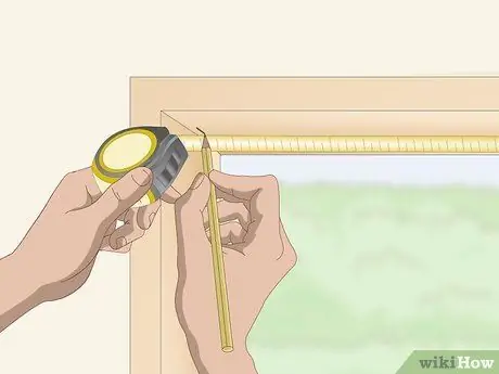 Повесить римские шторы, шаг 5