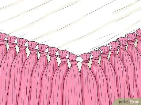 Украшаем стол тюлем Шаг 10