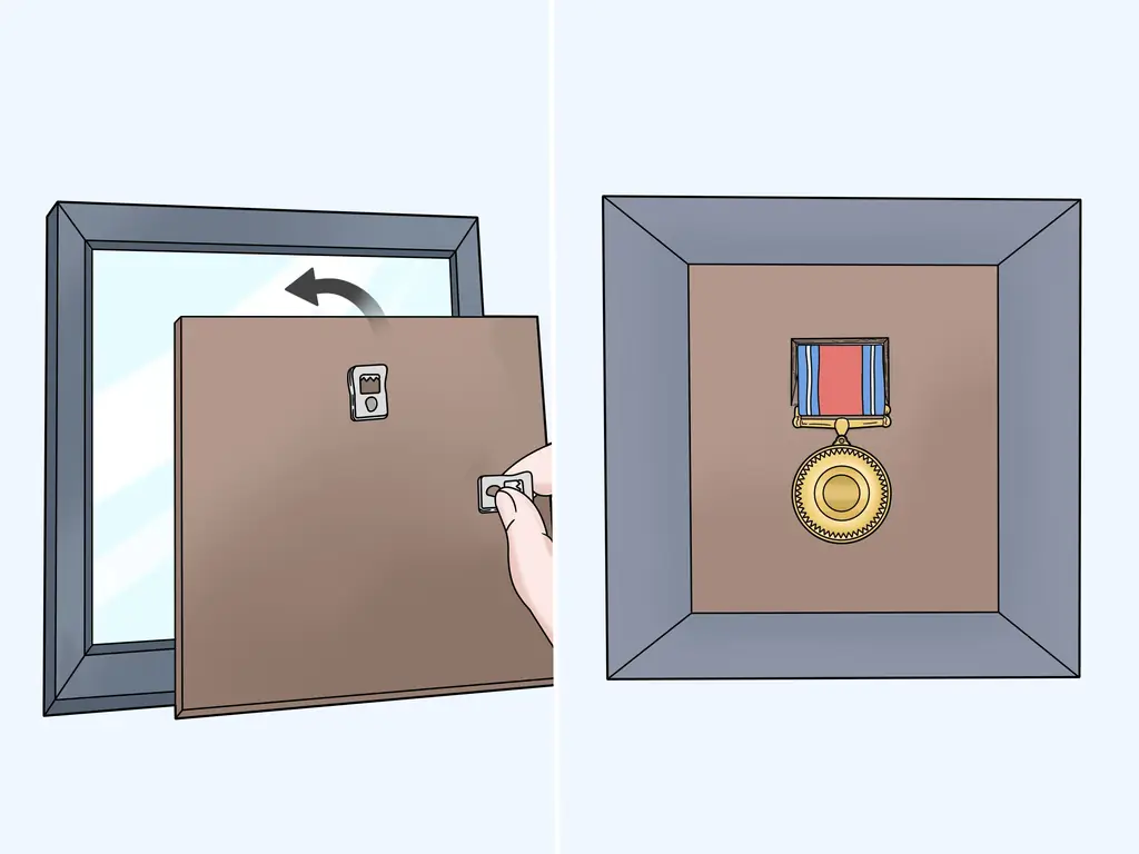 Как повесить медали