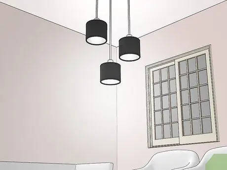 Осветите гостиную без потолочных светильников Шаг 2