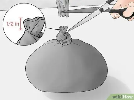 Делаем тыквы из бетона Шаг 4