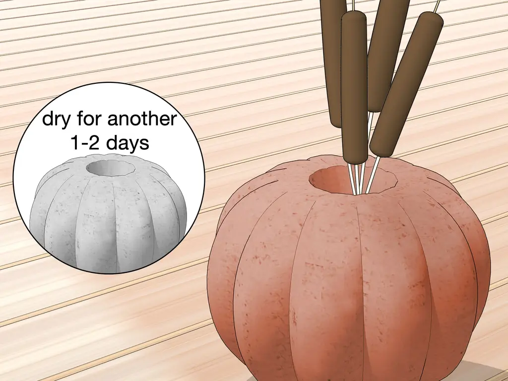 Как сделать тыквы из бетона (с иллюстрациями)