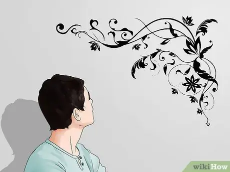 Украшаем белые стены Шаг 5