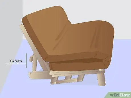 Сложите футон Step 7