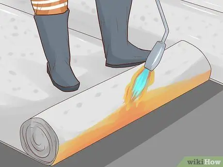 Установка крыши Torch Down, шаг 15