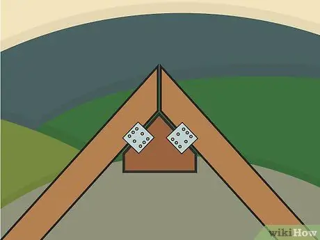 Постройте двускатную крышу Шаг 10