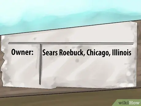 Найдите комплект Sears. Шаг 6