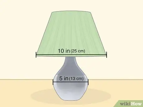 Выберите абажур Шаг 2