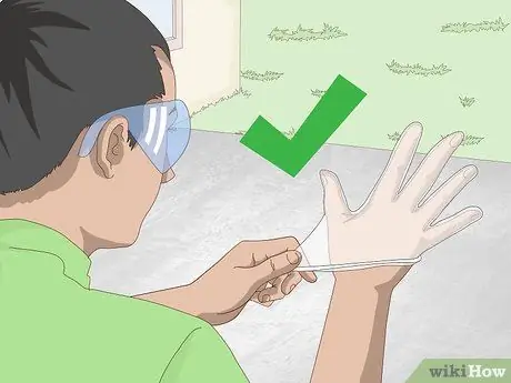 Очистить цемент Шаг 2