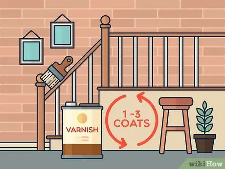 Окрашивание перил Шаг 14