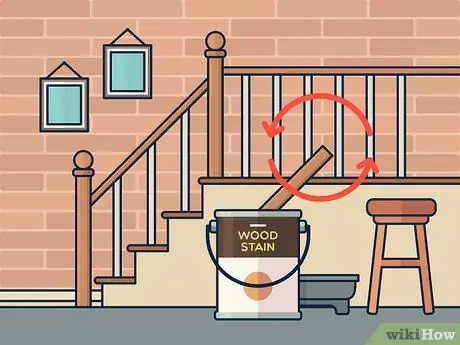 Окрашивание перил Шаг 5