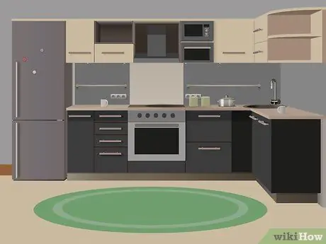 Выберите кухонный коврик Шаг 04