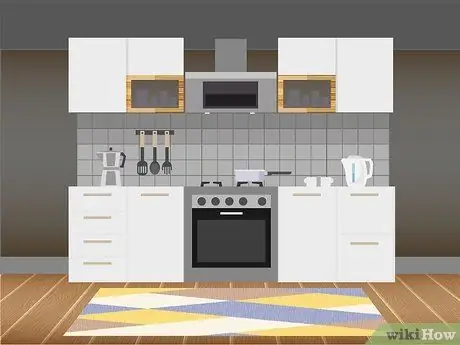 Выберите кухонный коврик Шаг 08