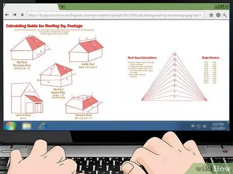 Измерение кровельной черепицы Шаг 3