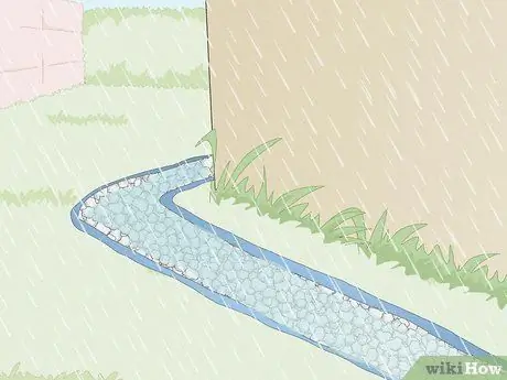 Обработка стока с крыши без водостоков Шаг 4