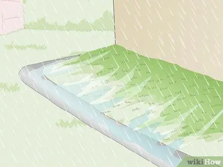 Обработка стока с крыши без водостоков Шаг 6