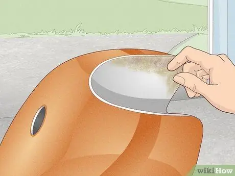 Очистите бензобак, шаг 4