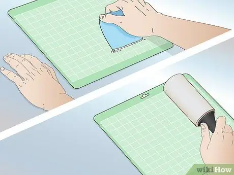 Очистите коврик Cricut, шаг 1 Очистите коврик Cricut, шаг 1