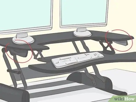 Опустите Varidesk Шаг 1
