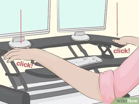 Опустите Varidesk Шаг 4