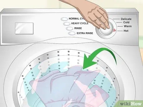 Усадка одежды в сушилке Шаг 10