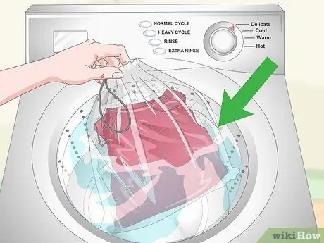 Усадка одежды в сушилке Шаг 14