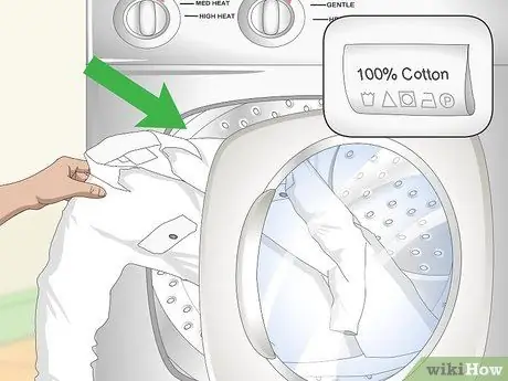 Усадка одежды в сушилке, шаг 2