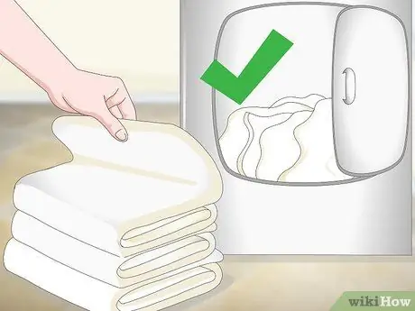 Стирать новые полотенца, шаг 9