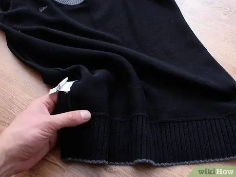 Уменьшение свитера Шаг 13