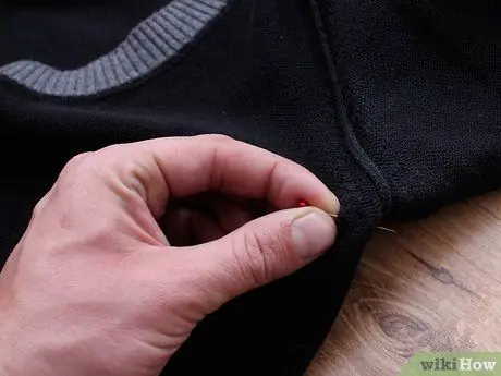 Уменьшение свитера Шаг 15