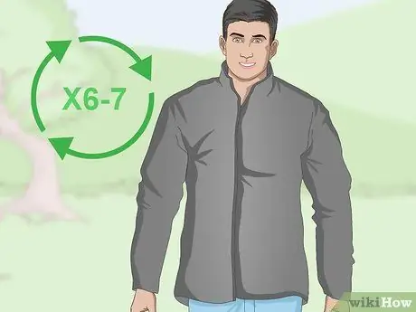 Постирайте флисовую куртку, шаг 1