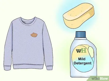 Стирать флис Шаг 2