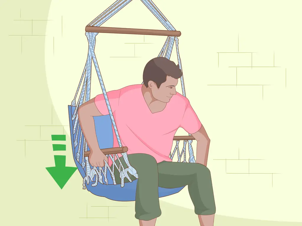 Как повесить кресло-гамак: 14 шагов (с иллюстрациями)