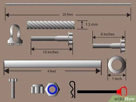 Сделайте гамак без деревьев Шаг 1